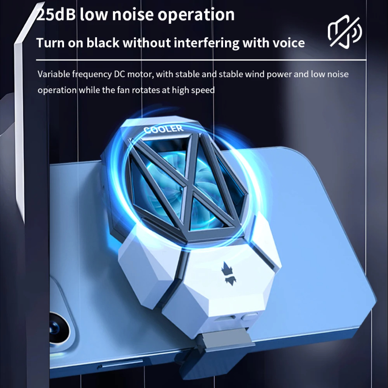 DY08 Mobile Phone Cooling Fan  - огляд і ціна Gaming Zone Accessories