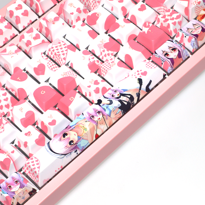 108 Keys PBT 5 Sides Dye Subbe - огляд і ціна Gaming Accessories Aesthetic