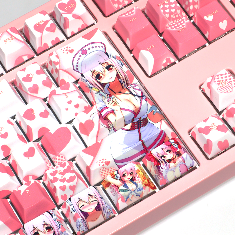108 Keys PBT 5 Sides Dye Subbe - огляд і ціна Gaming Accessories Aesthetic