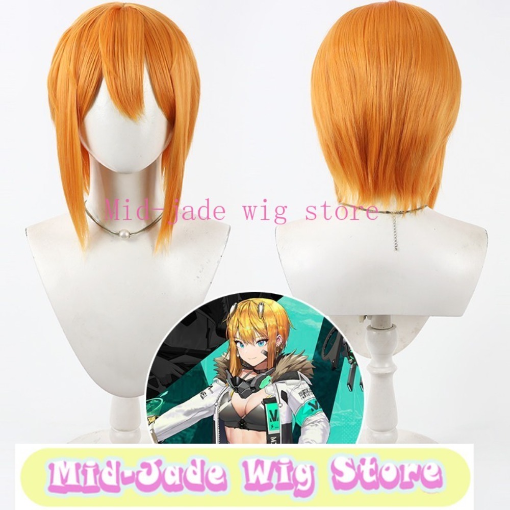 Maxwell Cosplay Wig Orange Sho - огляд і ціна Gaming Accessories Korea