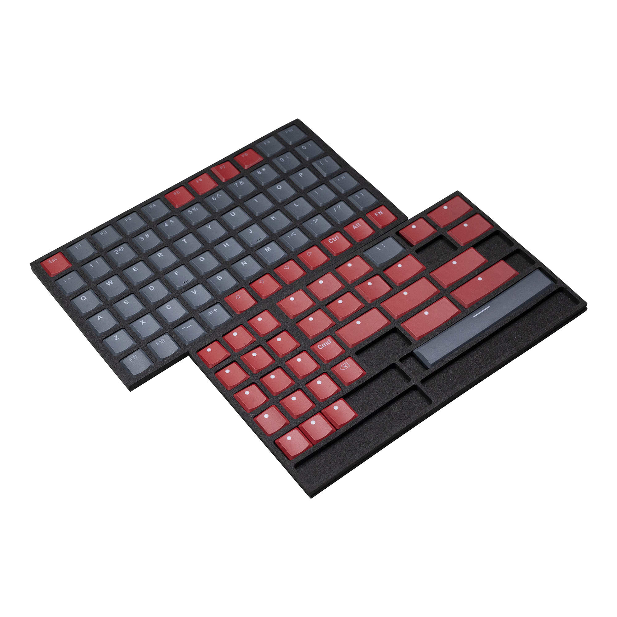 Taihao THT Grey Red Keycap Thi - огляд і ціна Gaming Accessories Aesthetic