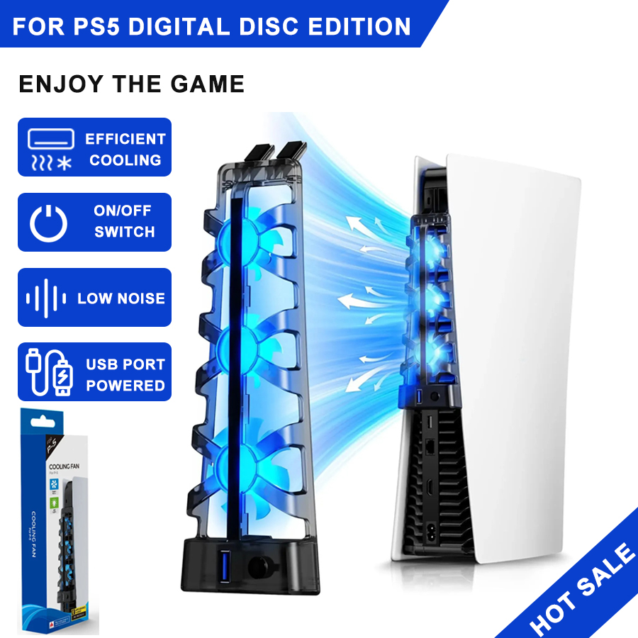 For PS5 Accessories Cooling Fa - огляд і ціна Gaming Zone Accessories