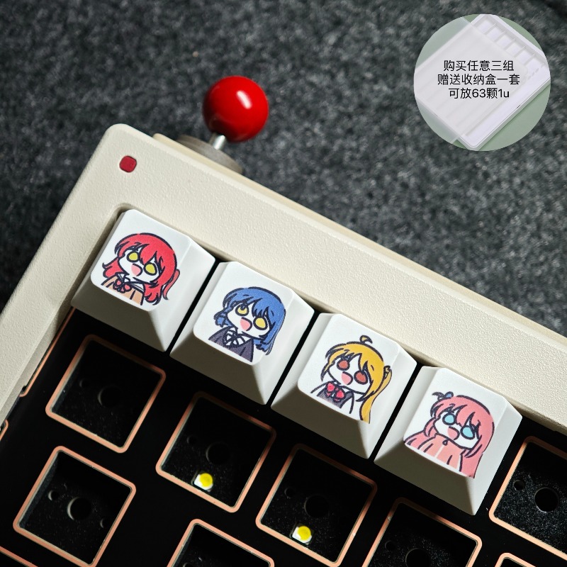 Creative Anime Keycaps Mechani - огляд і ціна Gaming Accessories Aesthetic