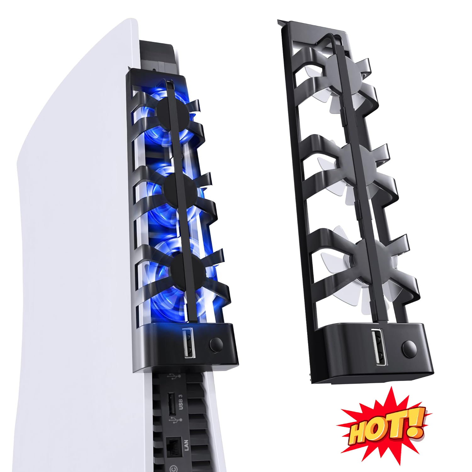 Cooling Fan for PlayStation 5  - огляд і ціна Gaming Zone Accessories