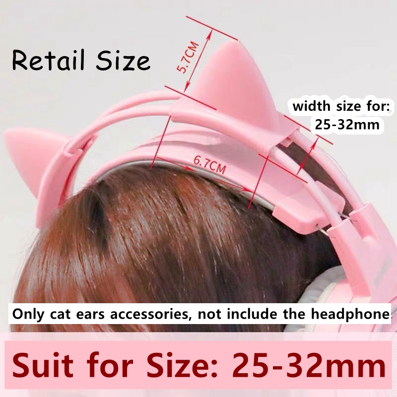 Pink Silicone Cat Ears Pendant - огляд і ціна Gaming Home Accessories