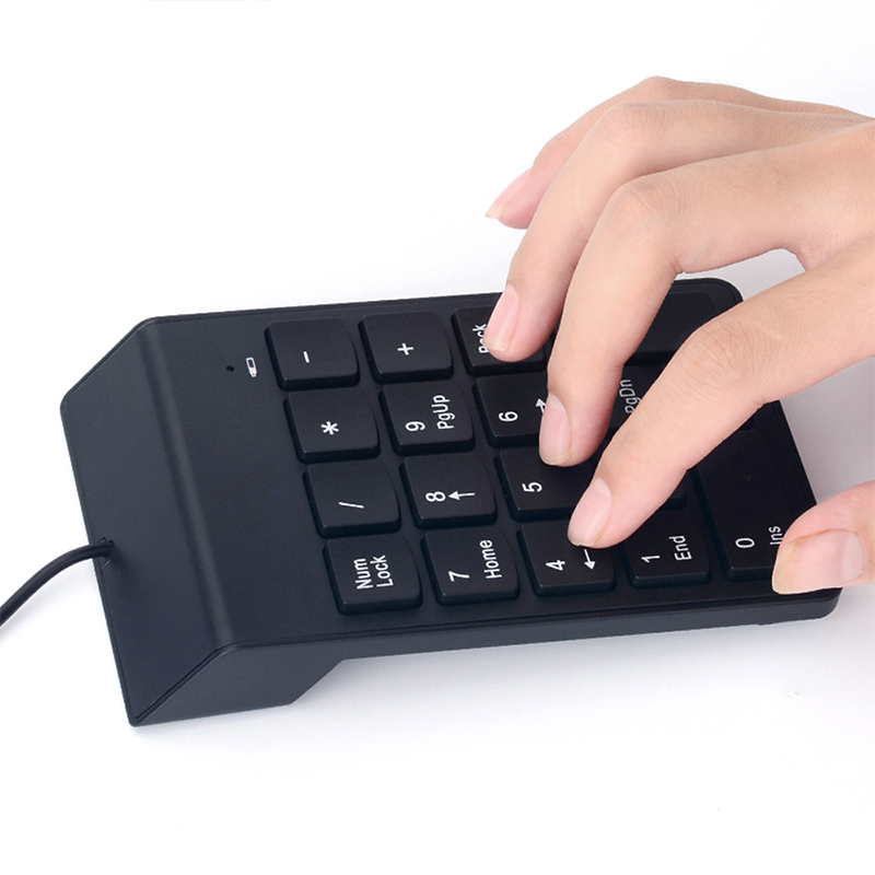 18 Keys USB Wire numeric keypa - огляд і ціна Keyboard Numpad Separate