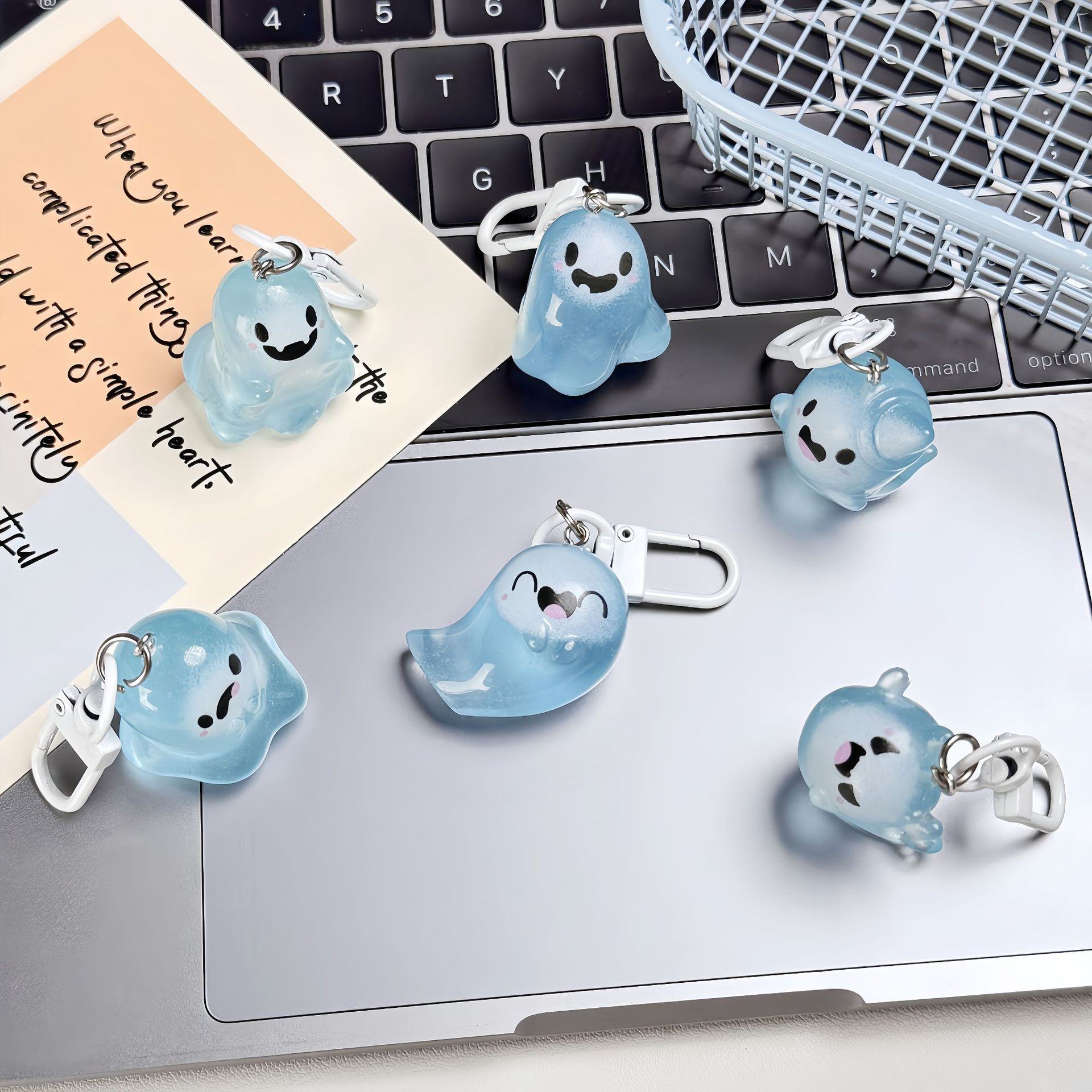 Halloween Jelly Ghost Keychain - огляд і ціна Gaming Accessories Gifts