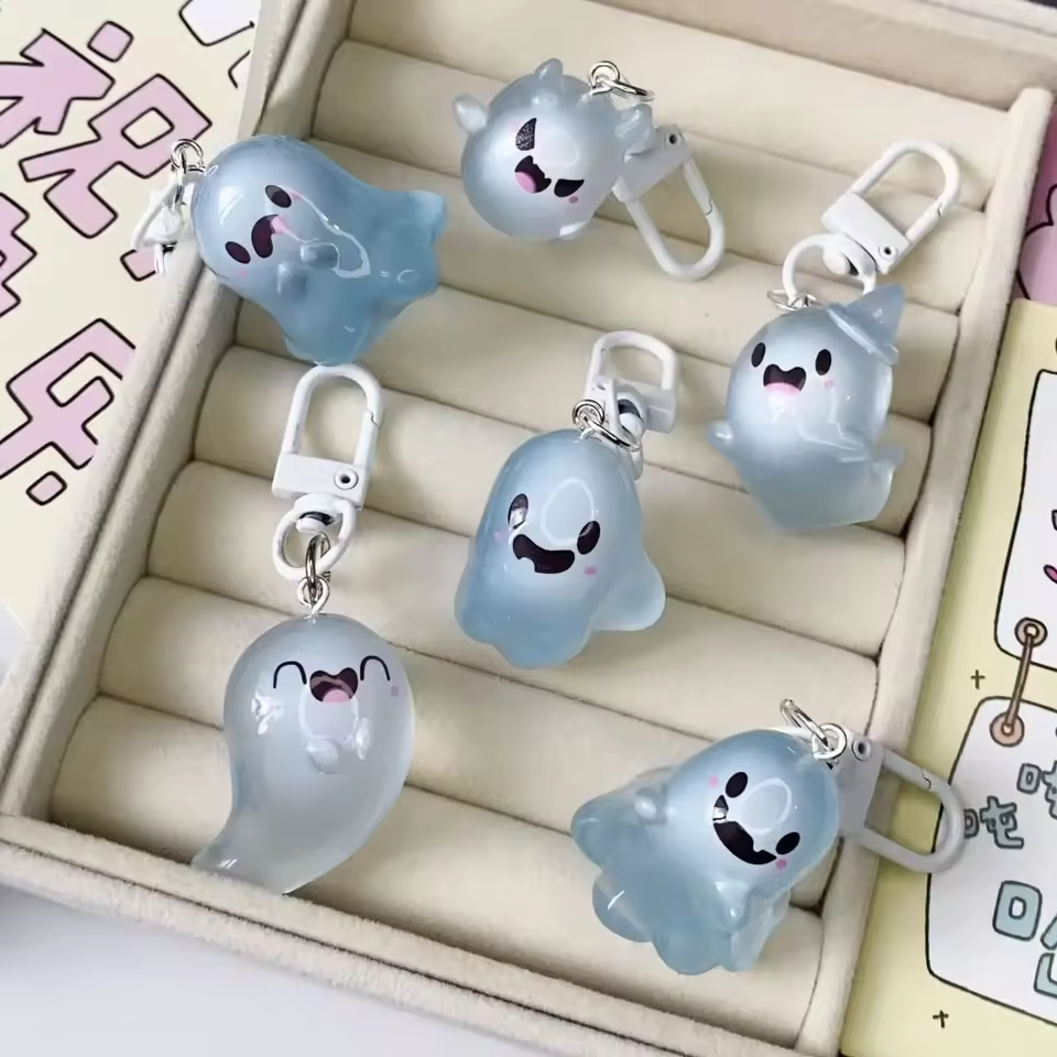 Halloween Jelly Ghost Keychain - огляд і ціна Gaming Accessories Gifts